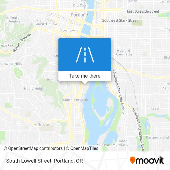 Mapa de South Lowell Street