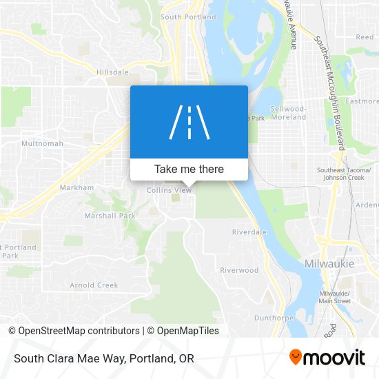 Mapa de South Clara Mae Way