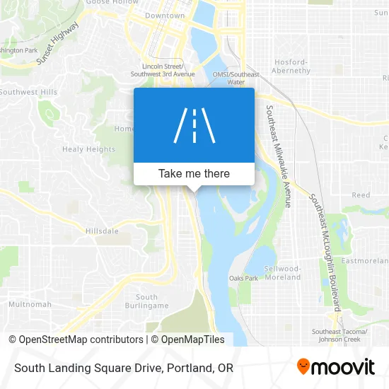 South Landing Square Drive map