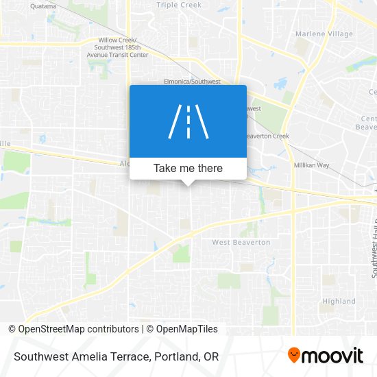 Mapa de Southwest Amelia Terrace
