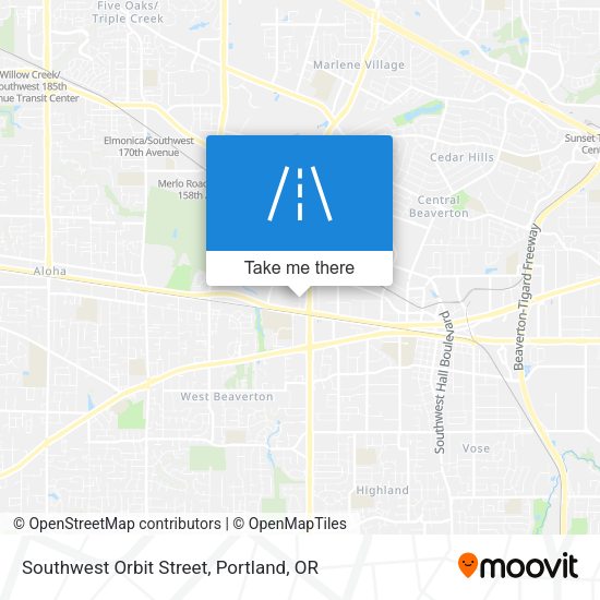 Southwest Orbit Street map