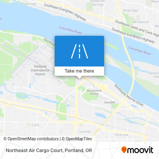 Northeast Air Cargo Court map