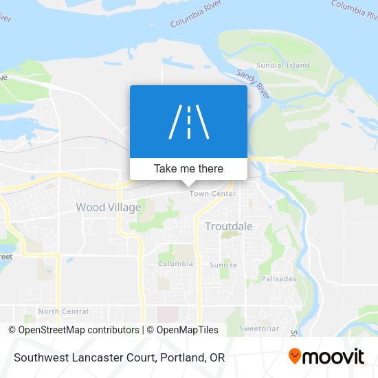 Southwest Lancaster Court map