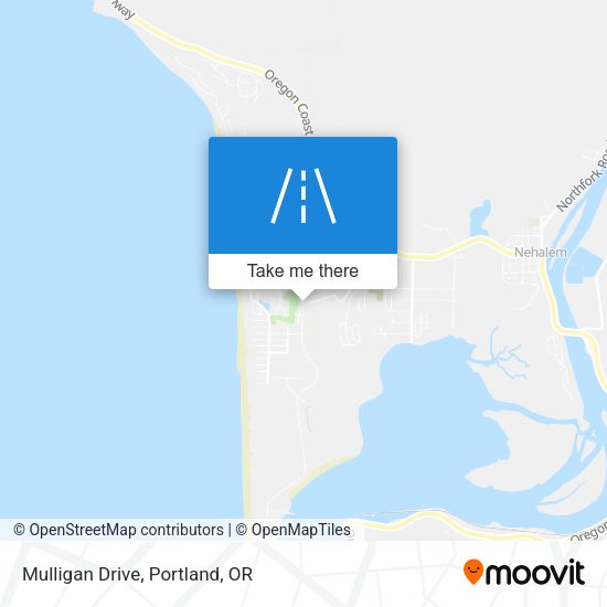 Mulligan Drive map