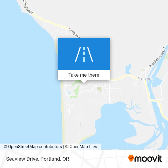 Seaview Drive map