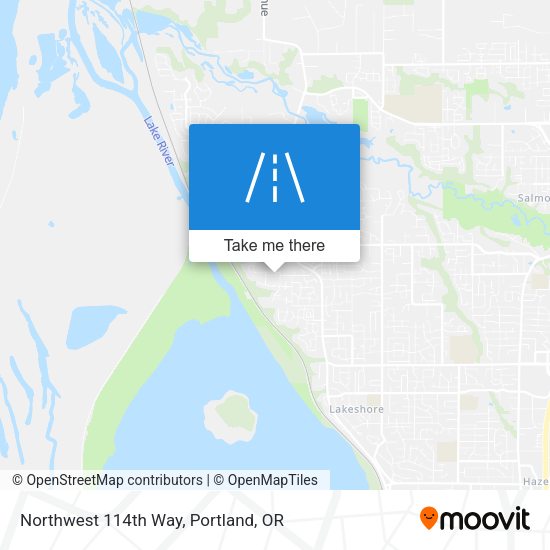 Mapa de Northwest 114th Way