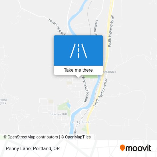 Mapa de Penny Lane