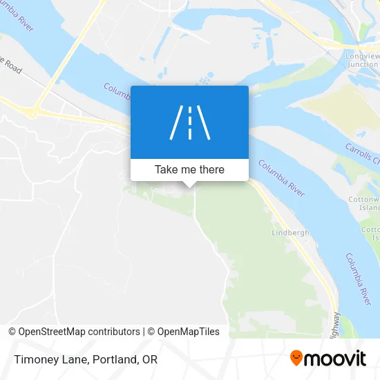 Timoney Lane map