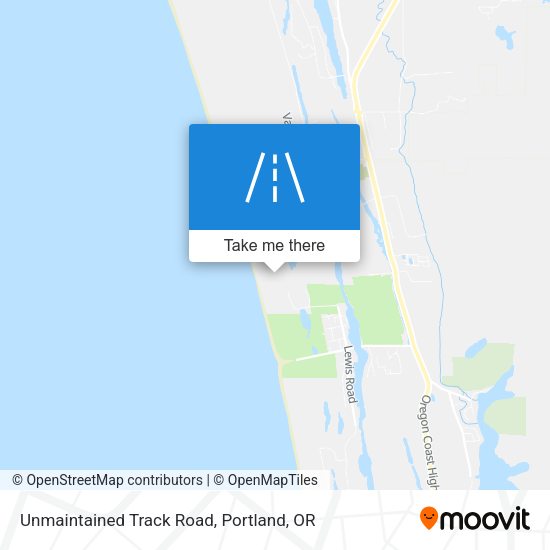 Unmaintained Track Road map