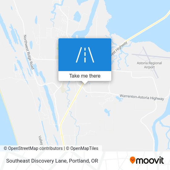 Southeast Discovery Lane map