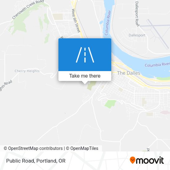 Mapa de Public Road