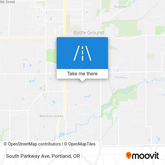 Mapa de South Parkway Ave