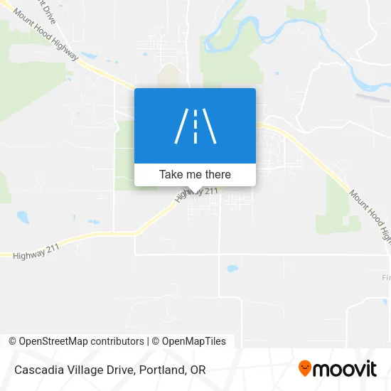 Cascadia Village Drive map