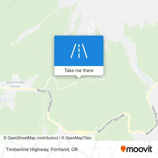 Timberline Highway map