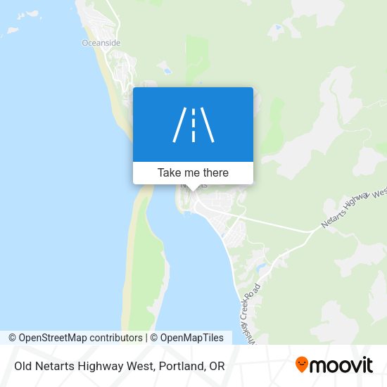 Mapa de Old Netarts Highway West