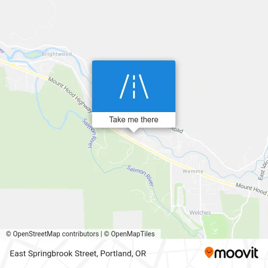 East Springbrook Street map