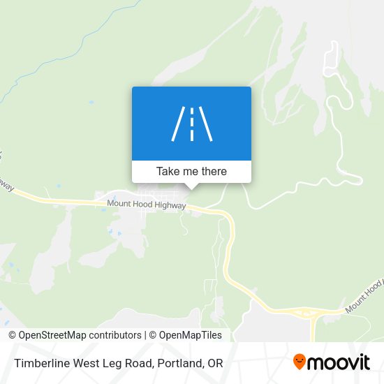 Timberline West Leg Road map