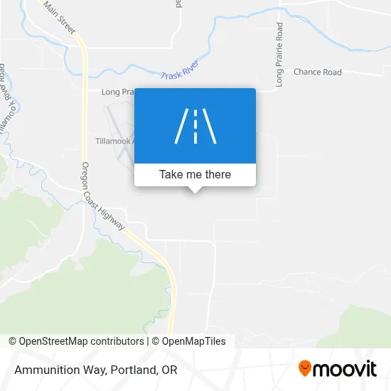 Ammunition Way map