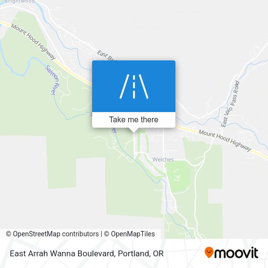 East Arrah Wanna Boulevard map