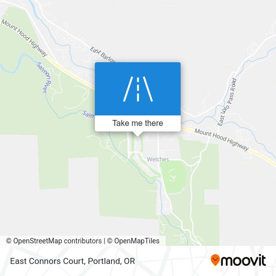 East Connors Court map