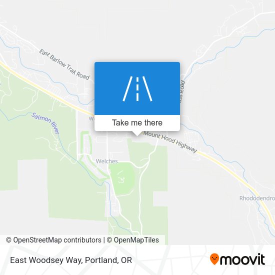 Mapa de East Woodsey Way