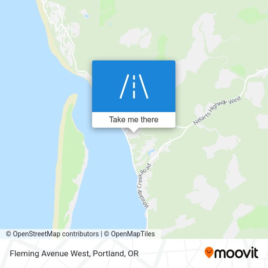 Fleming Avenue West map