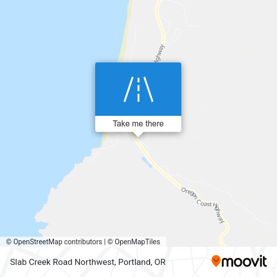 Mapa de Slab Creek Road Northwest