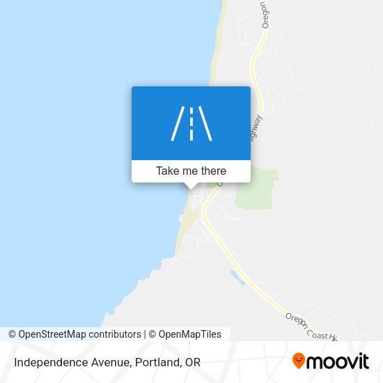 Independence Avenue map