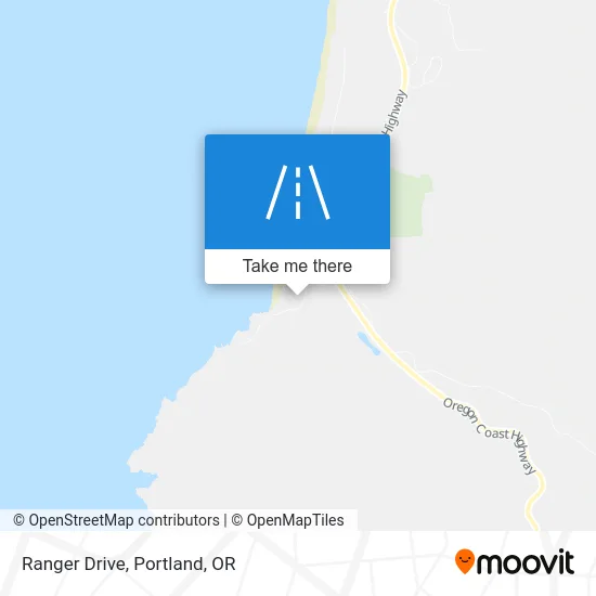 Ranger Drive map