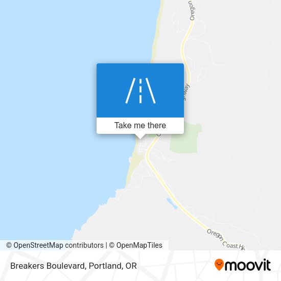 Mapa de Breakers Boulevard