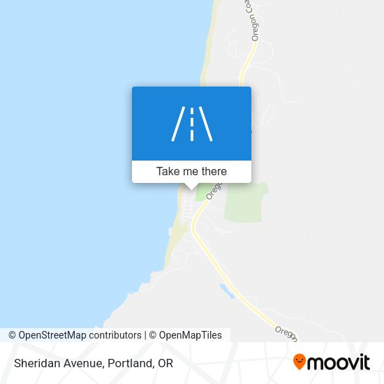 Mapa de Sheridan Avenue