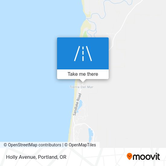 Mapa de Holly Avenue