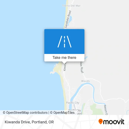 Kiwanda Drive map