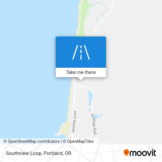 Southview Loop map