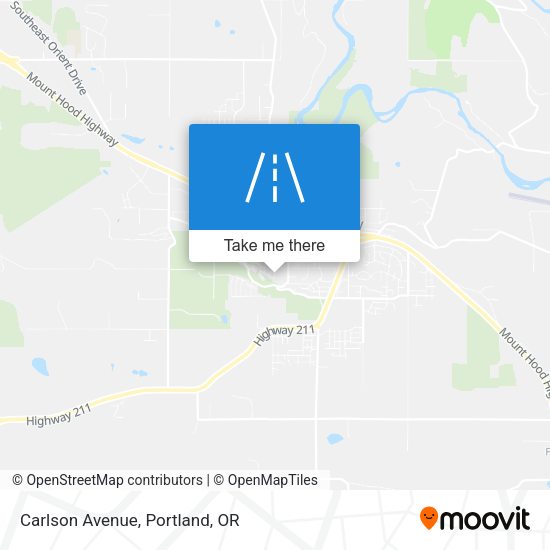 Mapa de Carlson Avenue