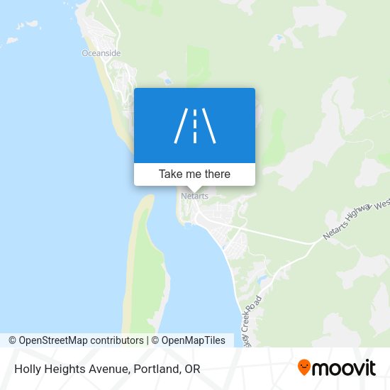 Mapa de Holly Heights Avenue