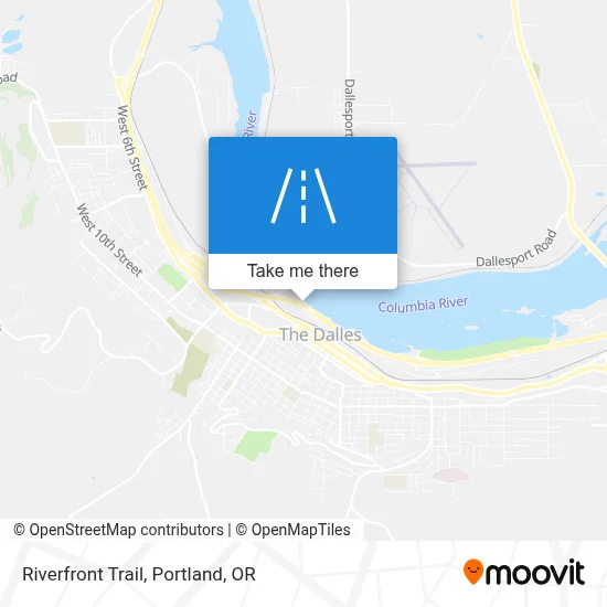 Riverfront Trail map