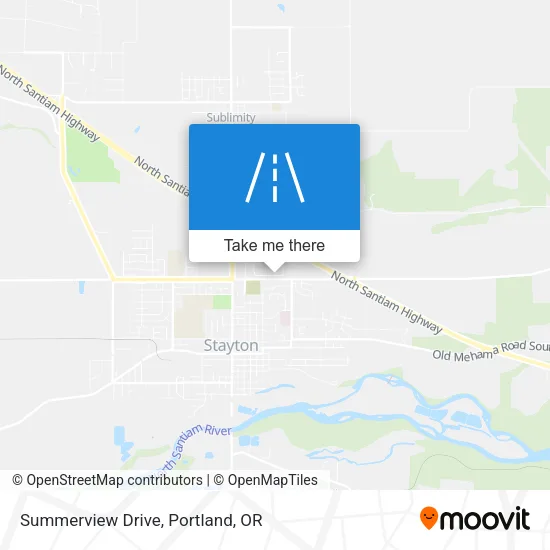 Summerview Drive map