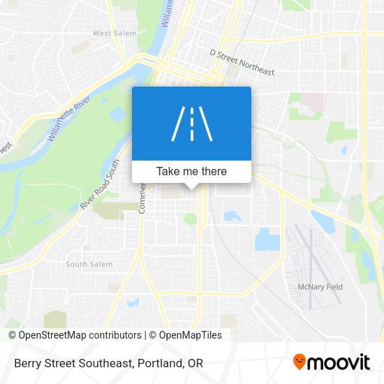 Berry Street Southeast map