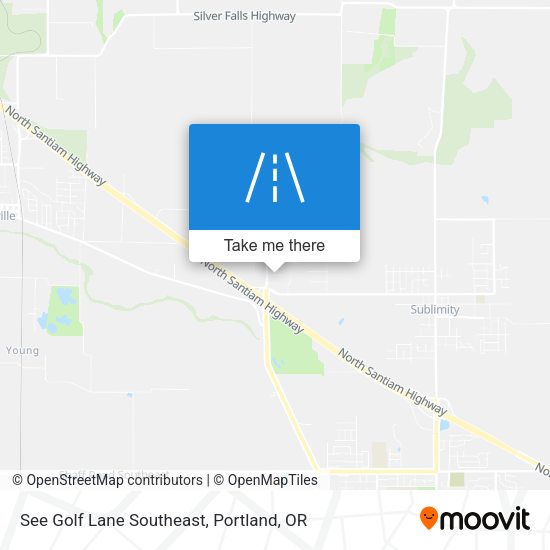 See Golf Lane Southeast map