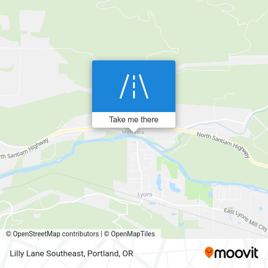 Mapa de Lilly Lane Southeast