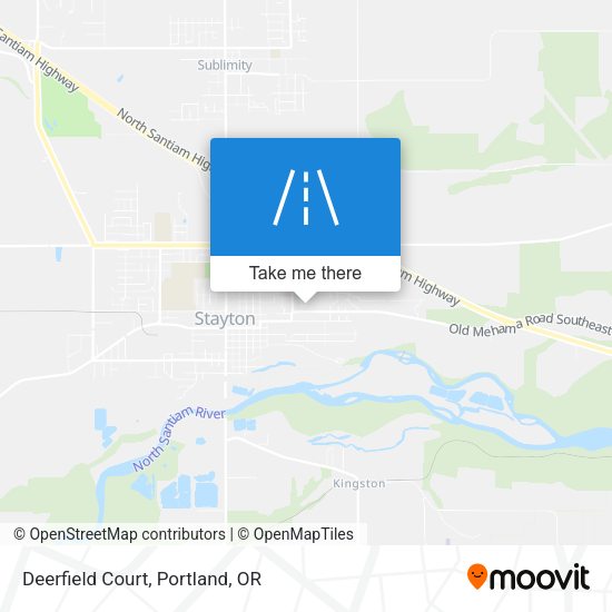 Mapa de Deerfield Court