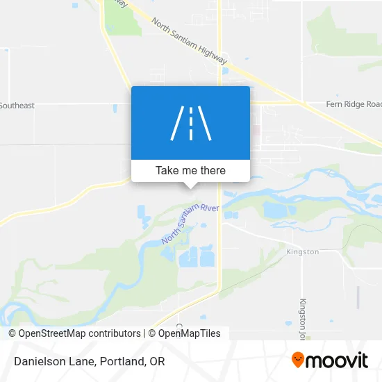 Danielson Lane map