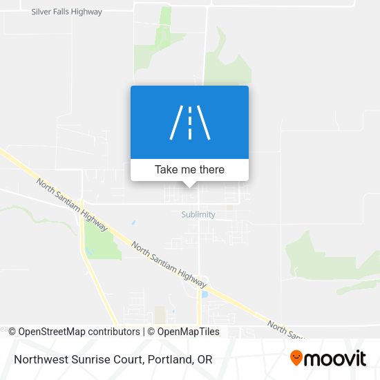 Northwest Sunrise Court map
