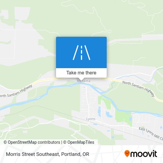 Morris Street Southeast map