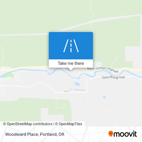 Mapa de Woodward Place