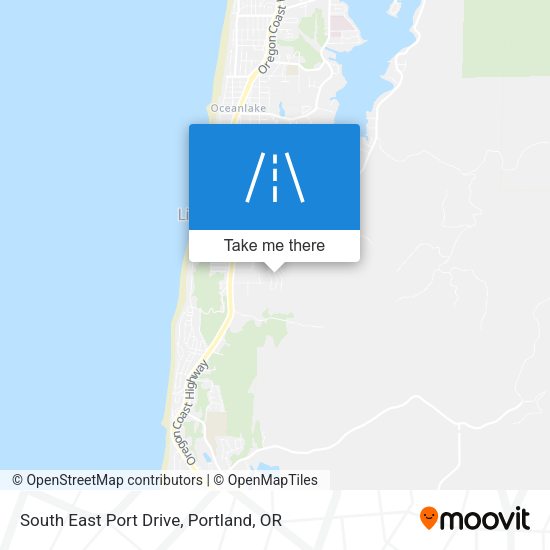 South East Port Drive map