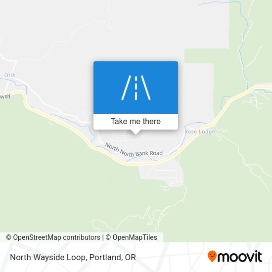 North Wayside Loop map