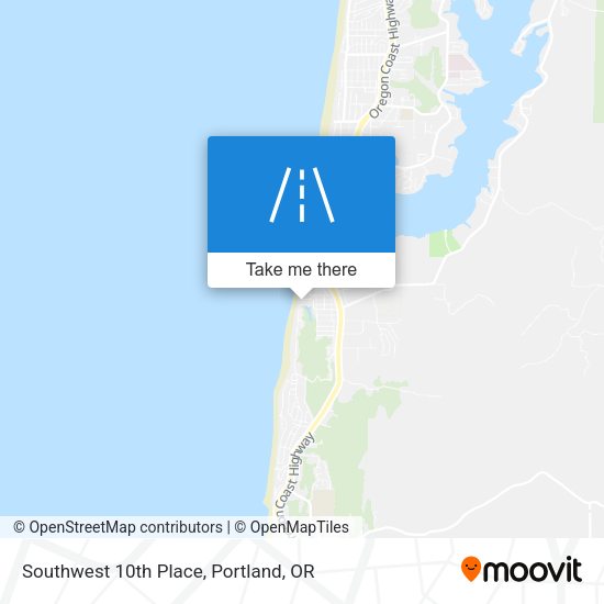 Mapa de Southwest 10th Place
