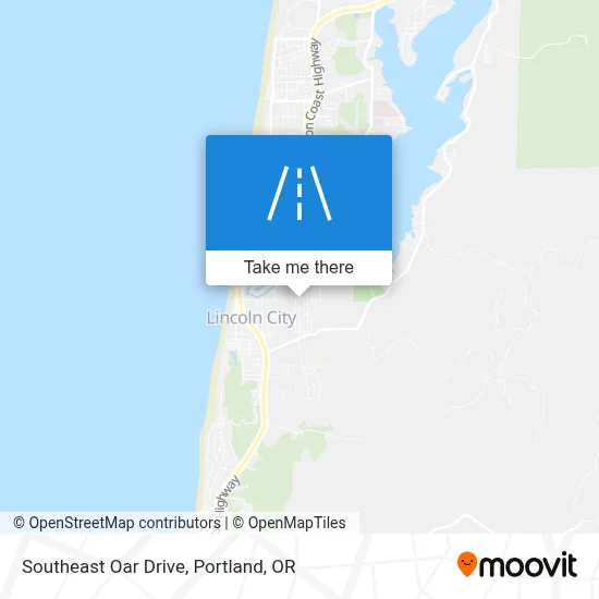Southeast Oar Drive map